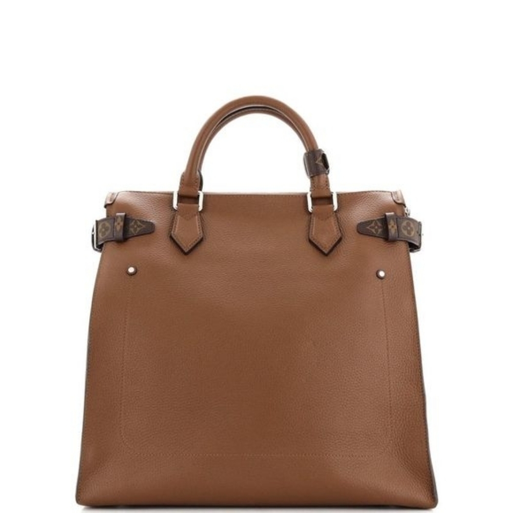 MSRP$4500 Rare! NEW Louis Vuitton North South Tote Taurillon Leather Monogram - Picture 3 of 16